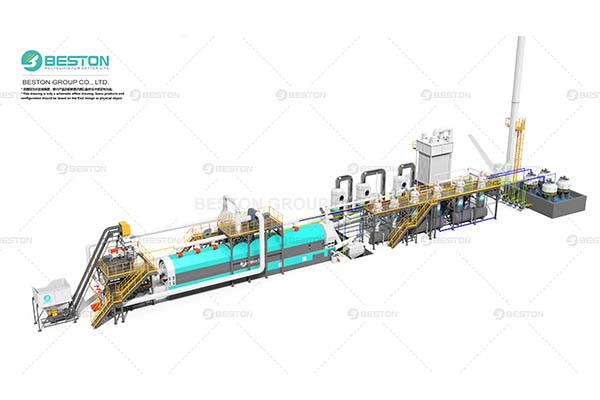 BESTON-BLL-30Высококачественное пиролизное оборудование