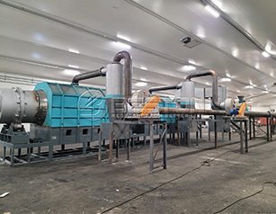 Beston BST-10 оборудование для карбонизации биомассы в Финляндии