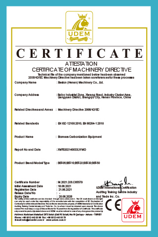 CE сертификат Beston