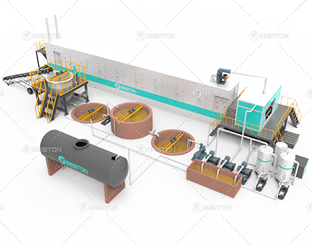 BESTON Оборудование для производства яичных лотков BTF6-8